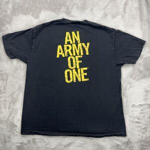 Vtg United States Army Shirt Mens XL Black Military Combat Vet Veteran Graphic